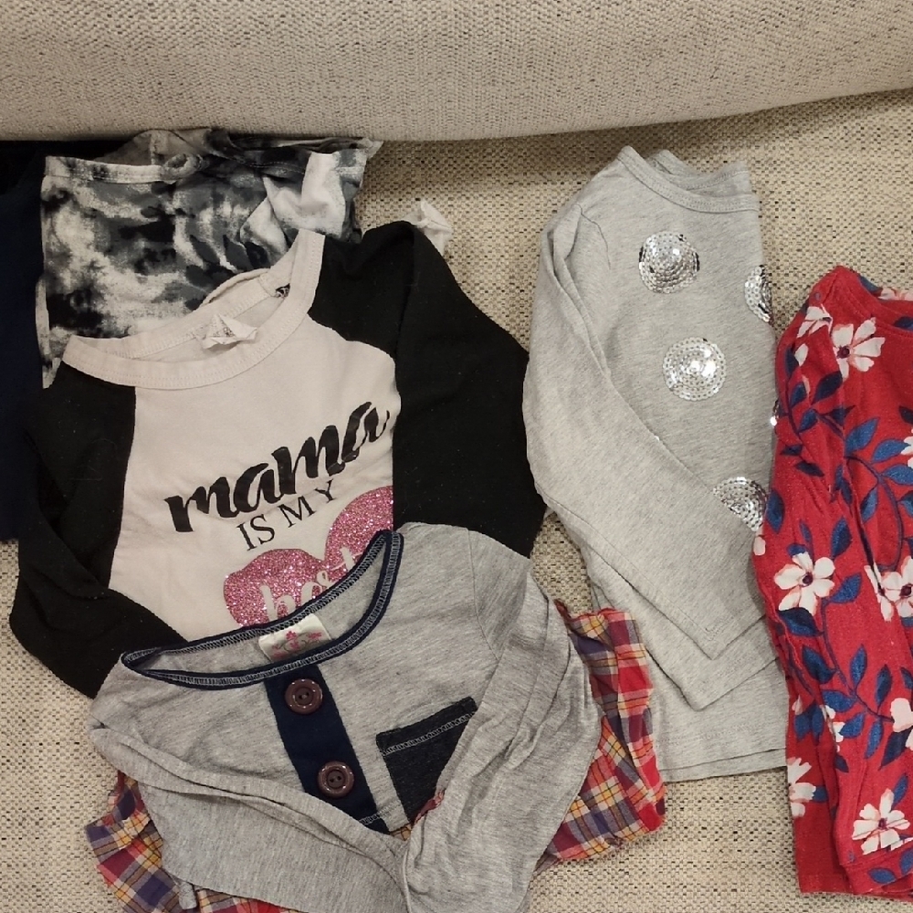 Assorted Girls' Long Sleeve Shirts